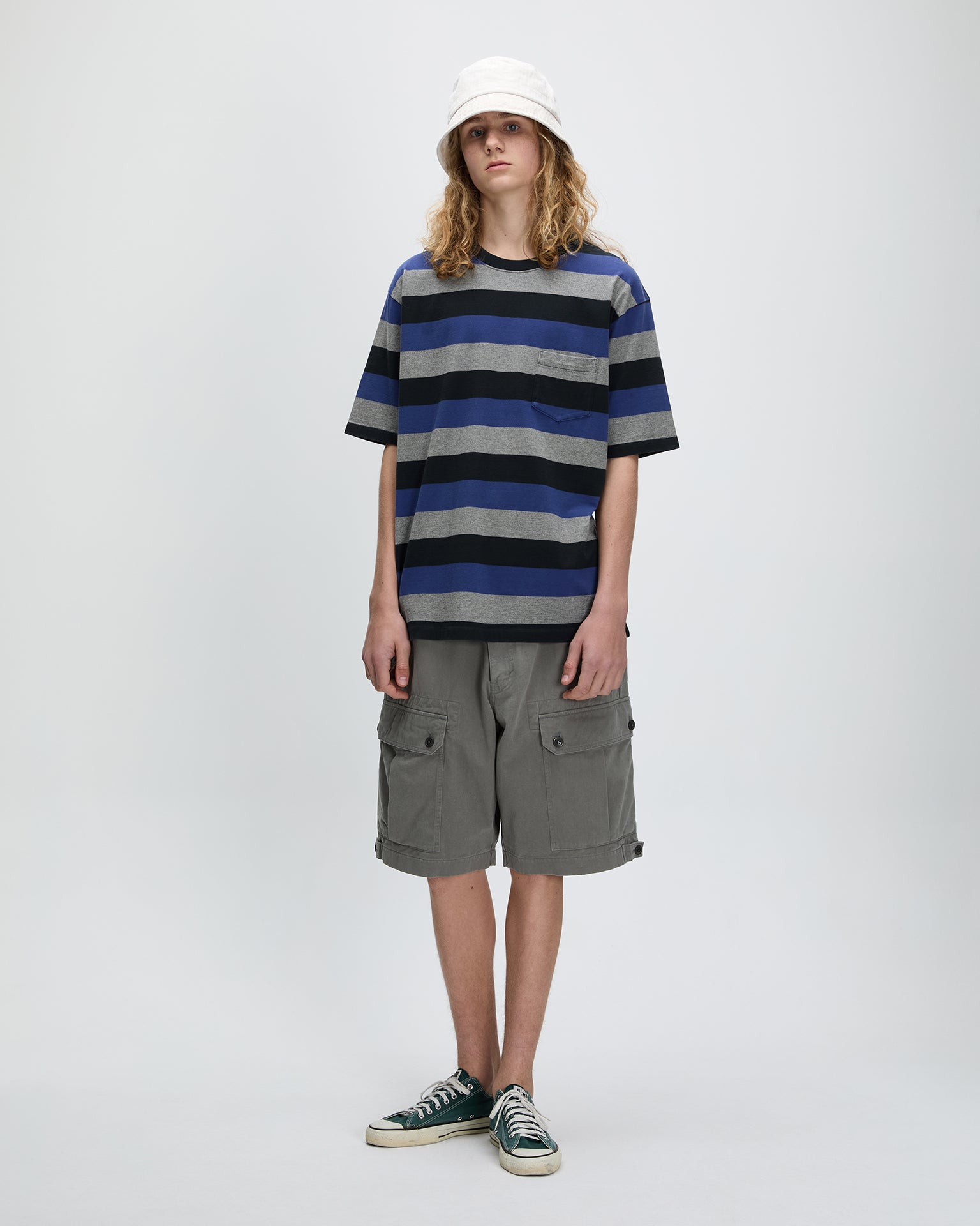 Khakis - Block S/S Tee (Navy) product image 4 | TRAB K-Fashion Australia