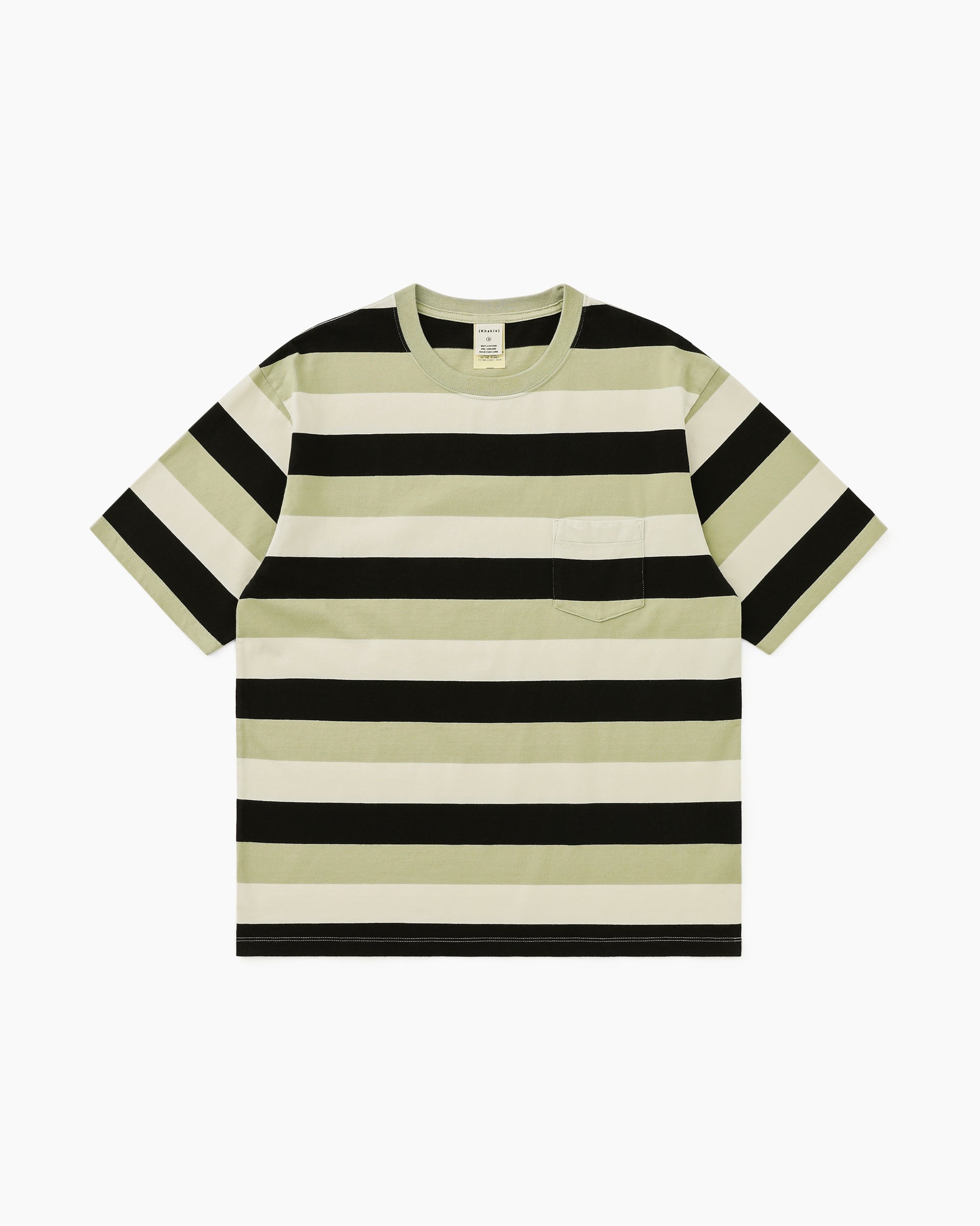 Khakis - Block S/S Tee (Sage) product image 1 | TRAB K-Fashion Australia