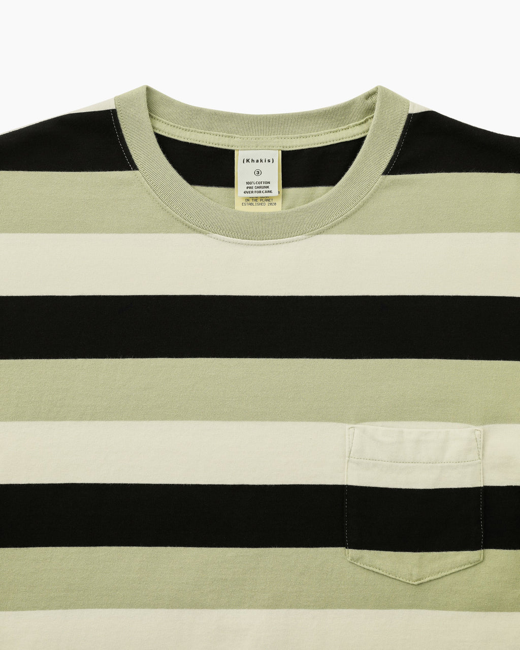 Khakis - Block S/S Tee (Sage) product image 2 | TRAB K-Fashion Australia