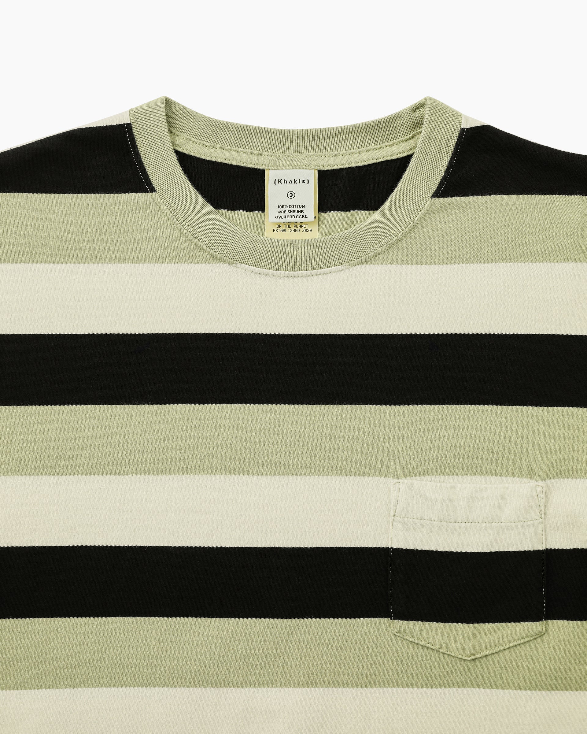 Khakis - Block S/S Tee (Sage) product image 2 | TRAB K-Fashion Australia