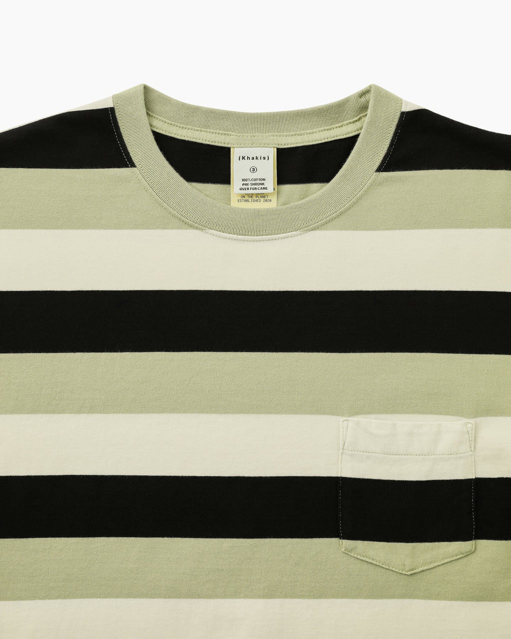 Khakis - Block S/S Tee (Sage) product image 2 | TRAB K-Fashion Australia