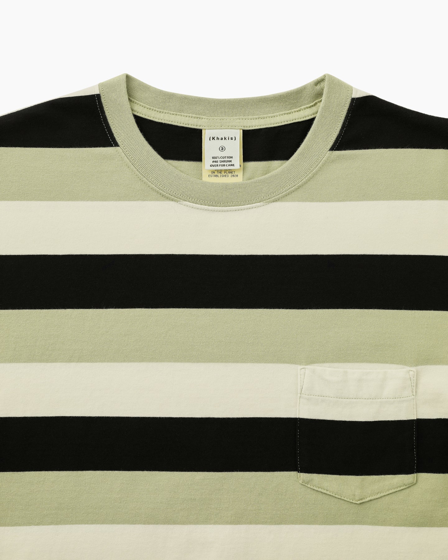 Khakis - Block S/S Tee (Sage) product image 2 | TRAB K-Fashion Australia