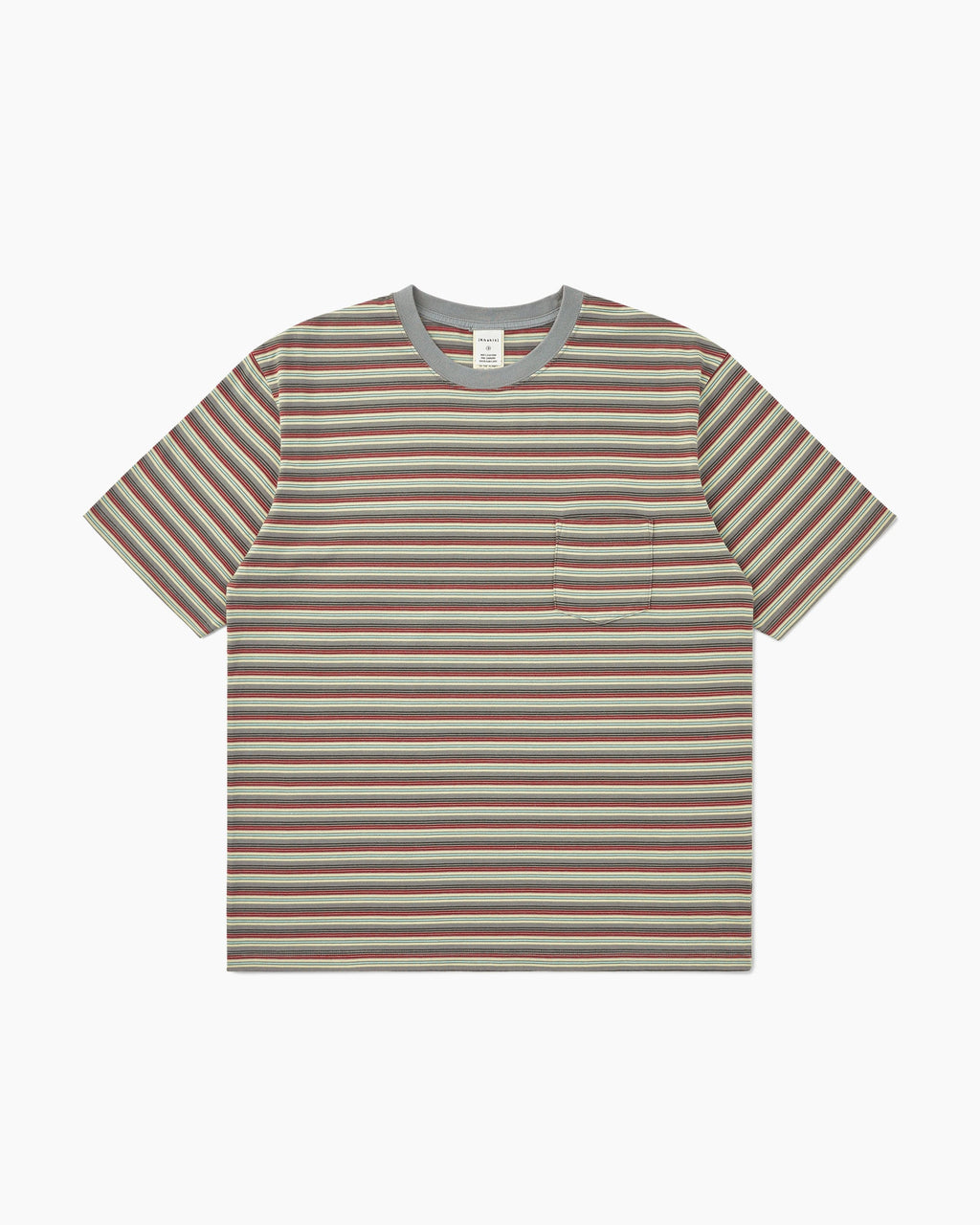 Khakis - Border S/S Tee (Grey) product image 1 | TRAB K-Fashion Australia