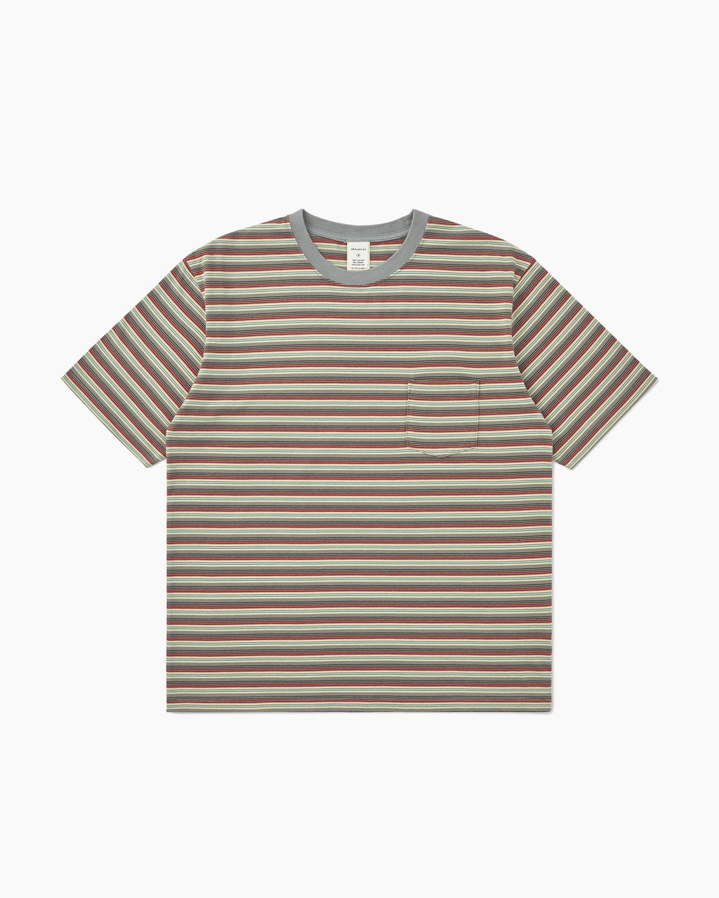 Khakis - Border S/S Tee (Grey) product image 1 | TRAB K-Fashion Australia