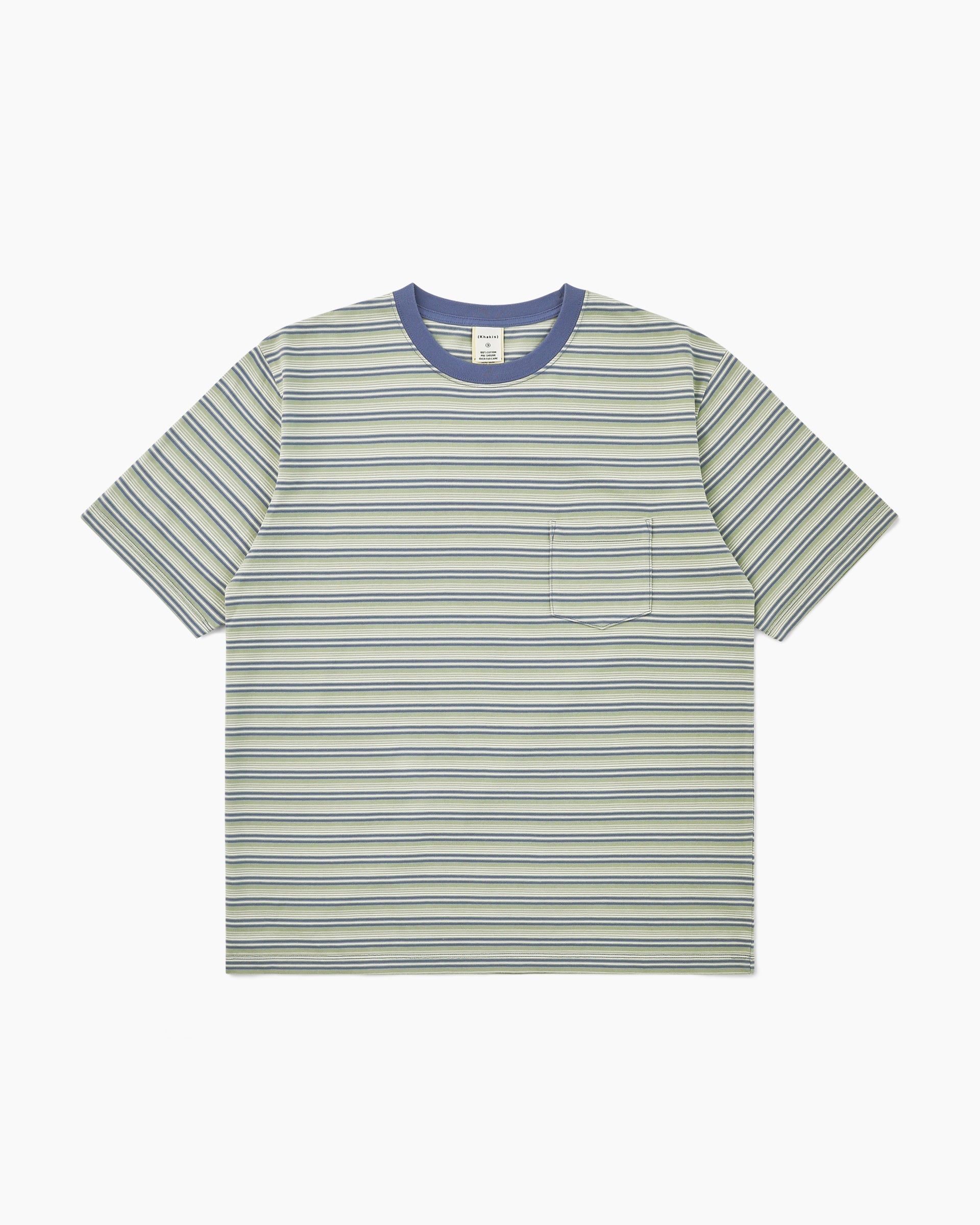 Khakis - Border S/S Tee (Moss) product image 1 | TRAB K-Fashion Australia