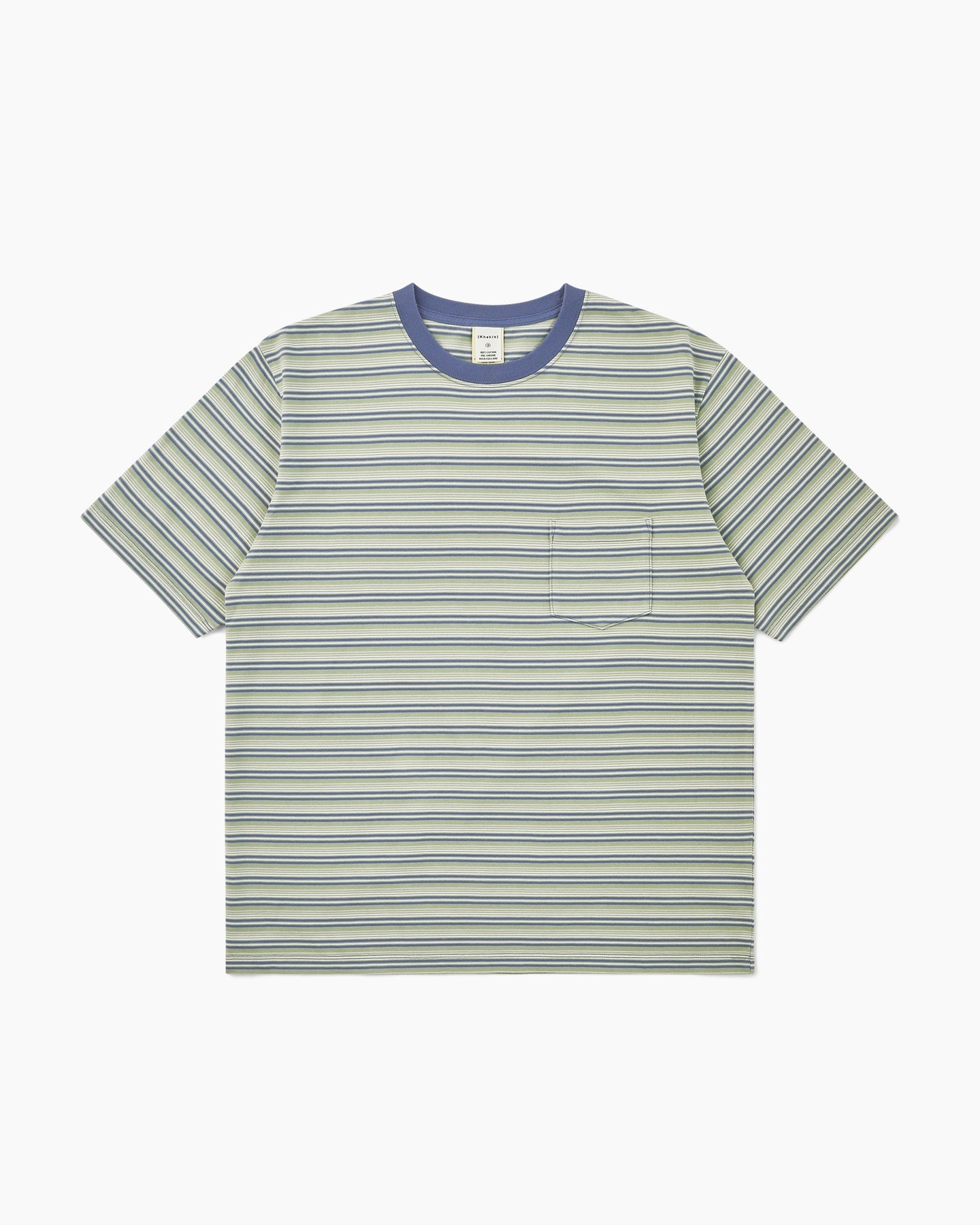 Khakis - Border S/S Tee (Moss) product image 1 | TRAB K-Fashion Australia