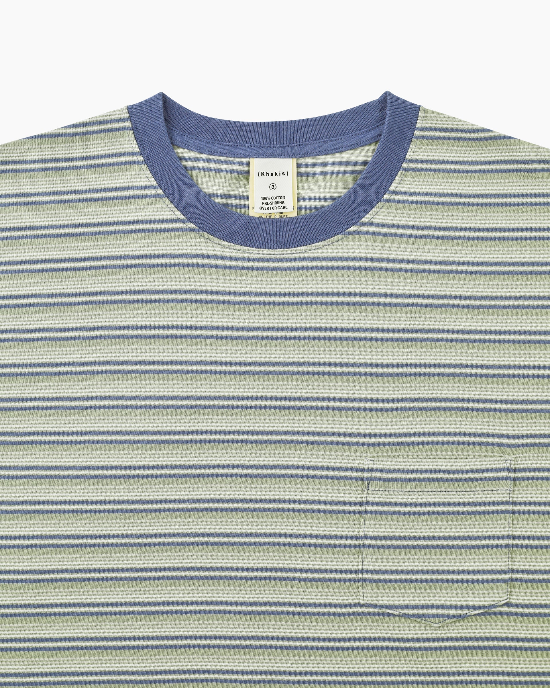 Khakis - Border S/S Tee (Moss) product image 2 | TRAB K-Fashion Australia