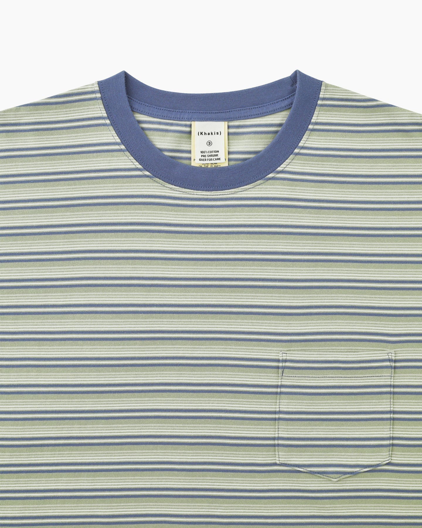 Khakis - Border S/S Tee (Moss) product image 2 | TRAB K-Fashion Australia