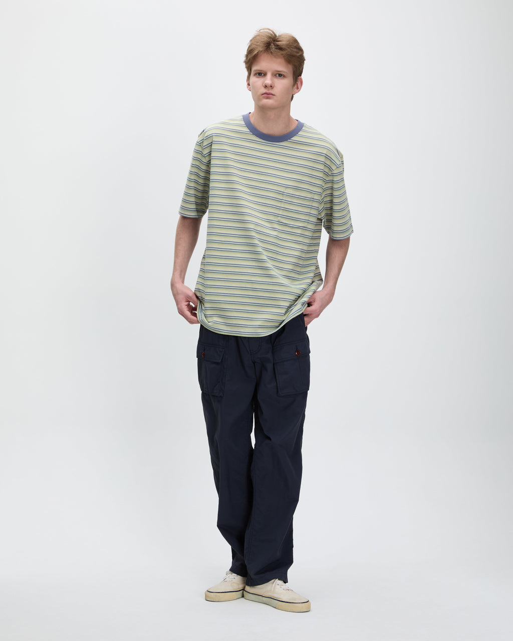 Khakis - Border S/S Tee (Moss) product image 4 | TRAB K-Fashion Australia