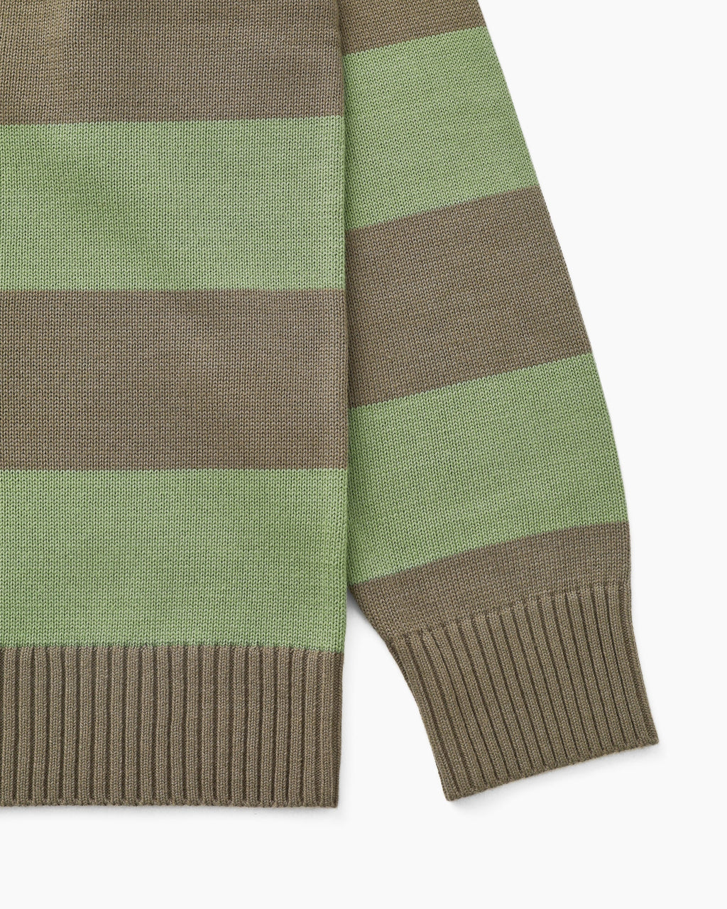 Khakis - Border Stripe Sweater (Sage/Green) product image 3 | TRAB K-Fashion Australia