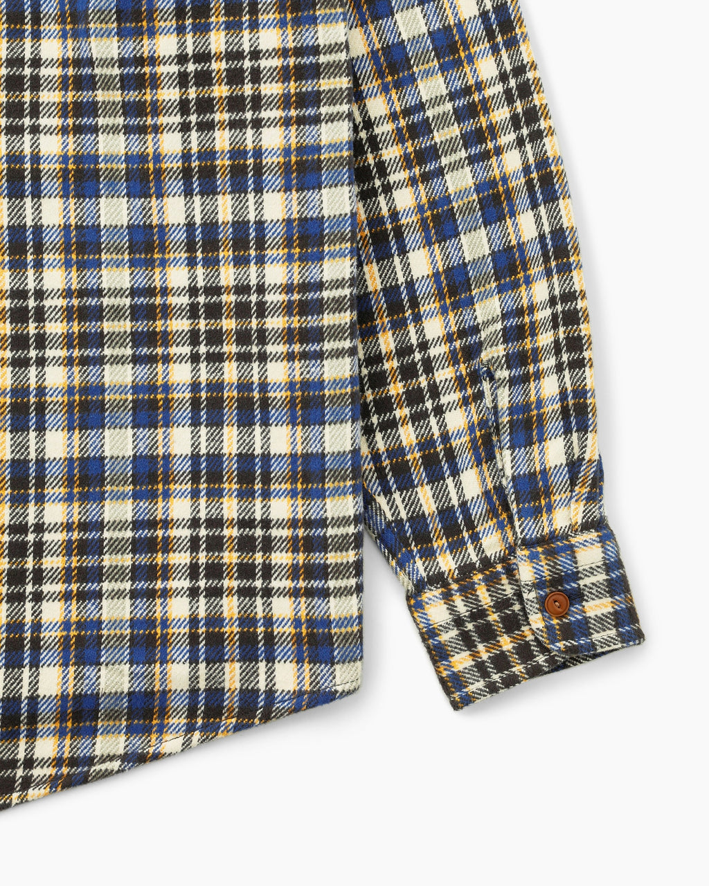 Khakis - Brushed Plaid Shirt (Royal Blue) product image 4 | TRAB K-Fashion Australia