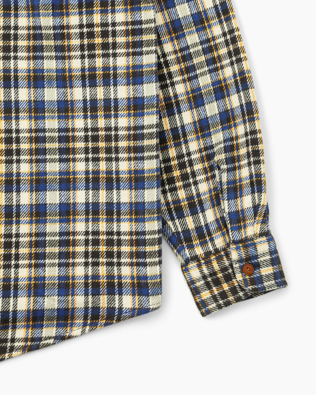 Khakis - Brushed Plaid Shirt (Royal Blue) product image 4 | TRAB K-Fashion Australia