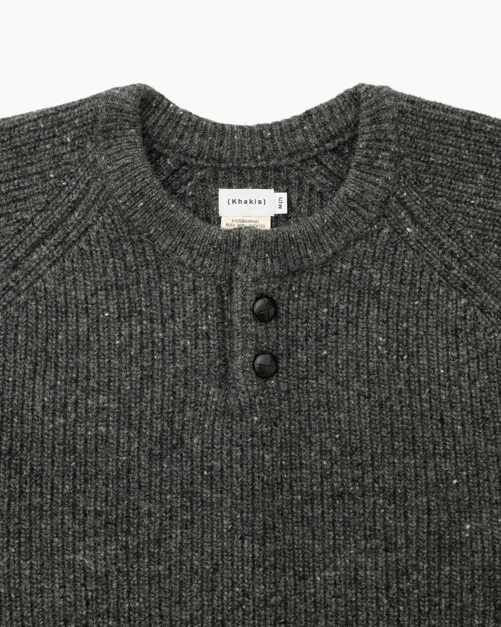 Khakis - Bush Wool Sweater (Black) product image 2 | TRAB K-Fashion Australia