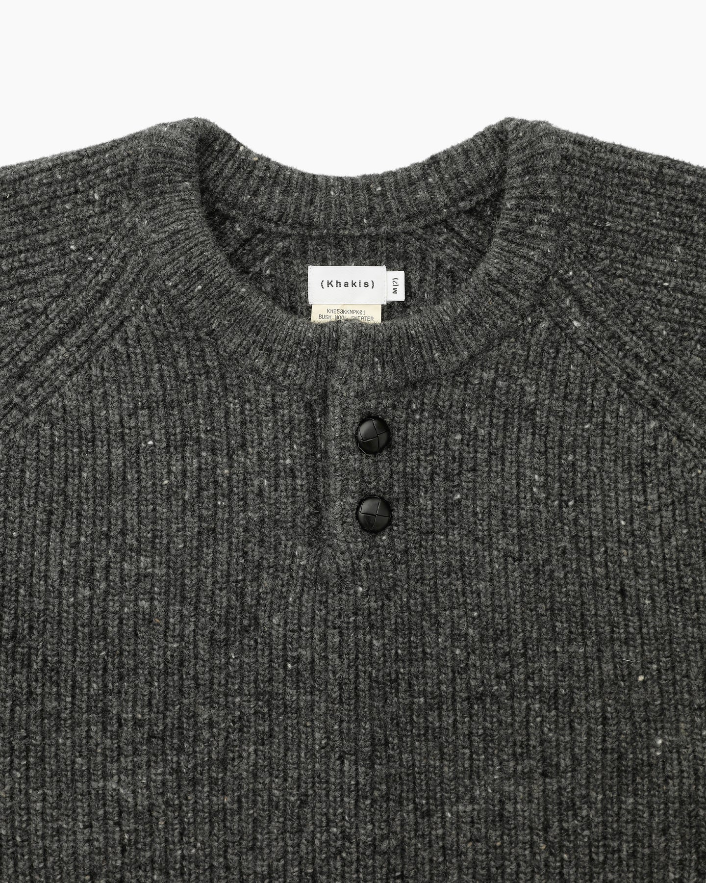 Khakis - Bush Wool Sweater (Black) product image 2 | TRAB K-Fashion Australia