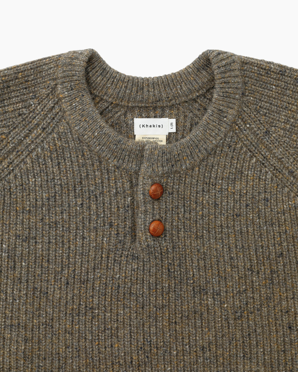 Khakis - Bush Wool Sweater (Brown) product image 2 | TRAB K-Fashion Australia