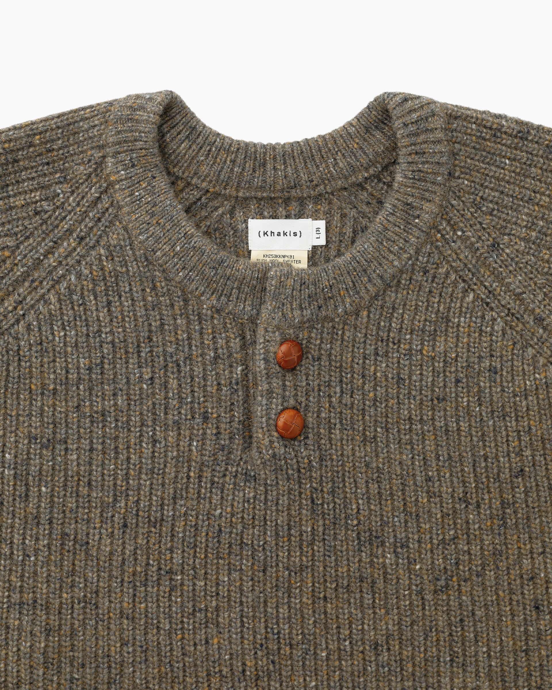Khakis - Bush Wool Sweater (Brown) product image 2 | TRAB K-Fashion Australia