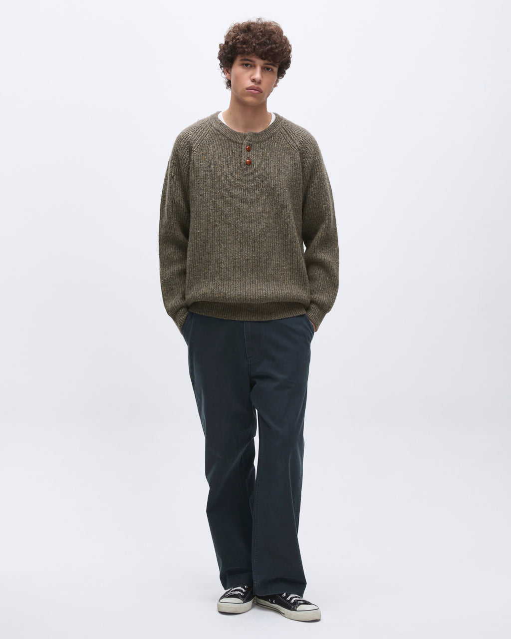 Khakis - Bush Wool Sweater (Brown) product image 8 | TRAB K-Fashion Australia