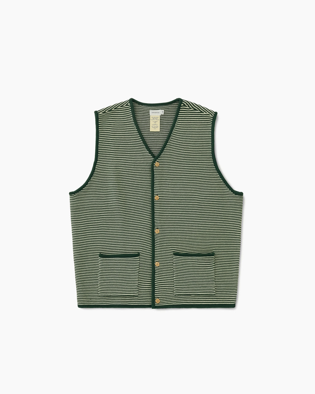 Khakis - Cabin Knit Vest (Green) product image 1 | TRAB K-Fashion Australia