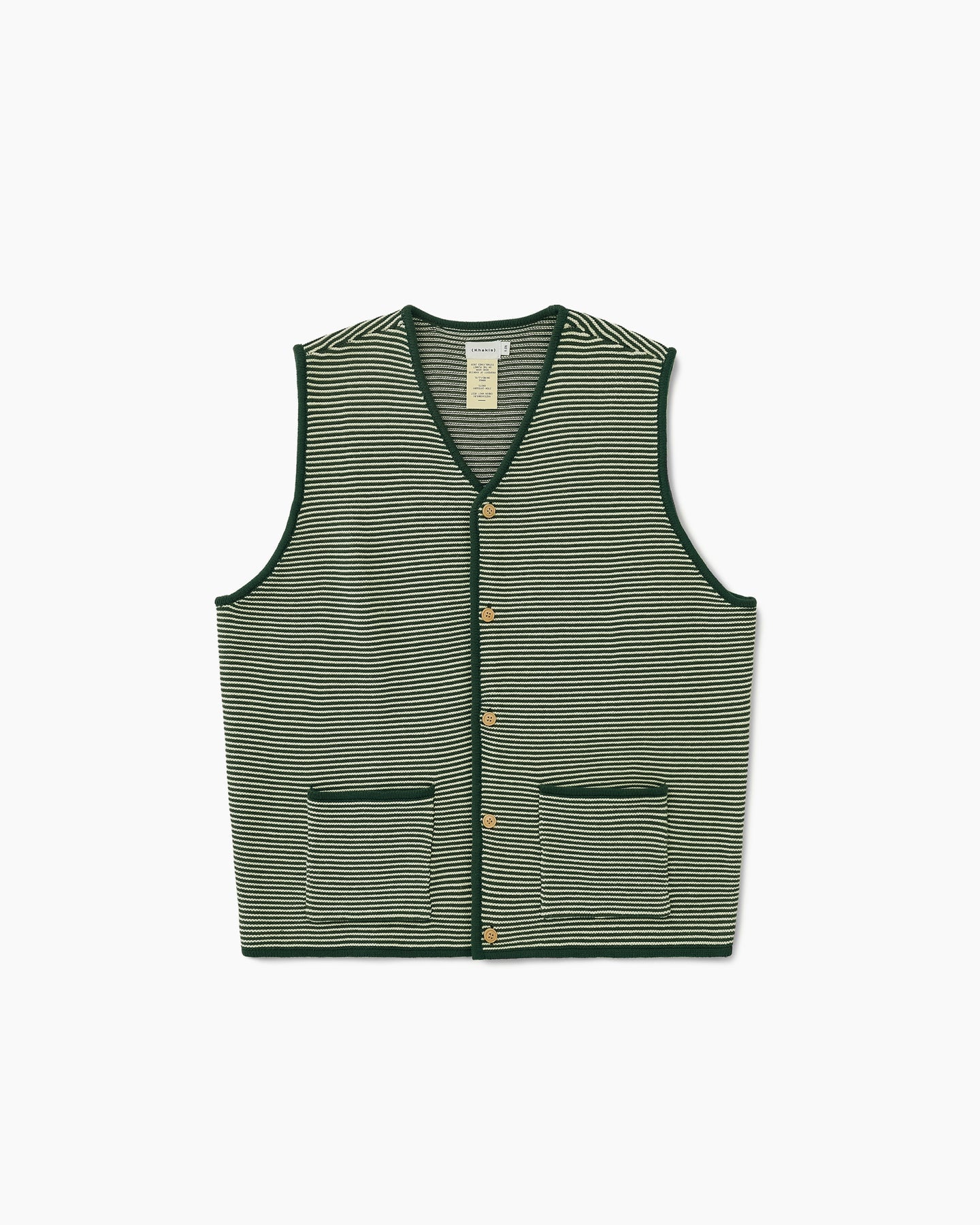 Khakis - Cabin Knit Vest (Green) product image 1 | TRAB K-Fashion Australia