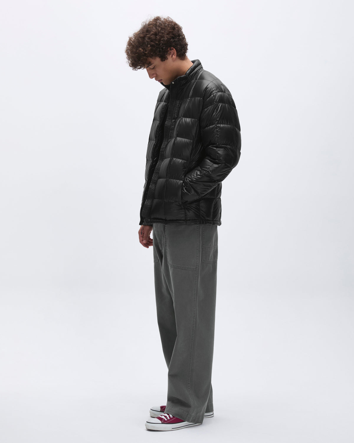 Khakis - Camper Down Jacket (Black) product image 8 | TRAB K-Fashion Australia
