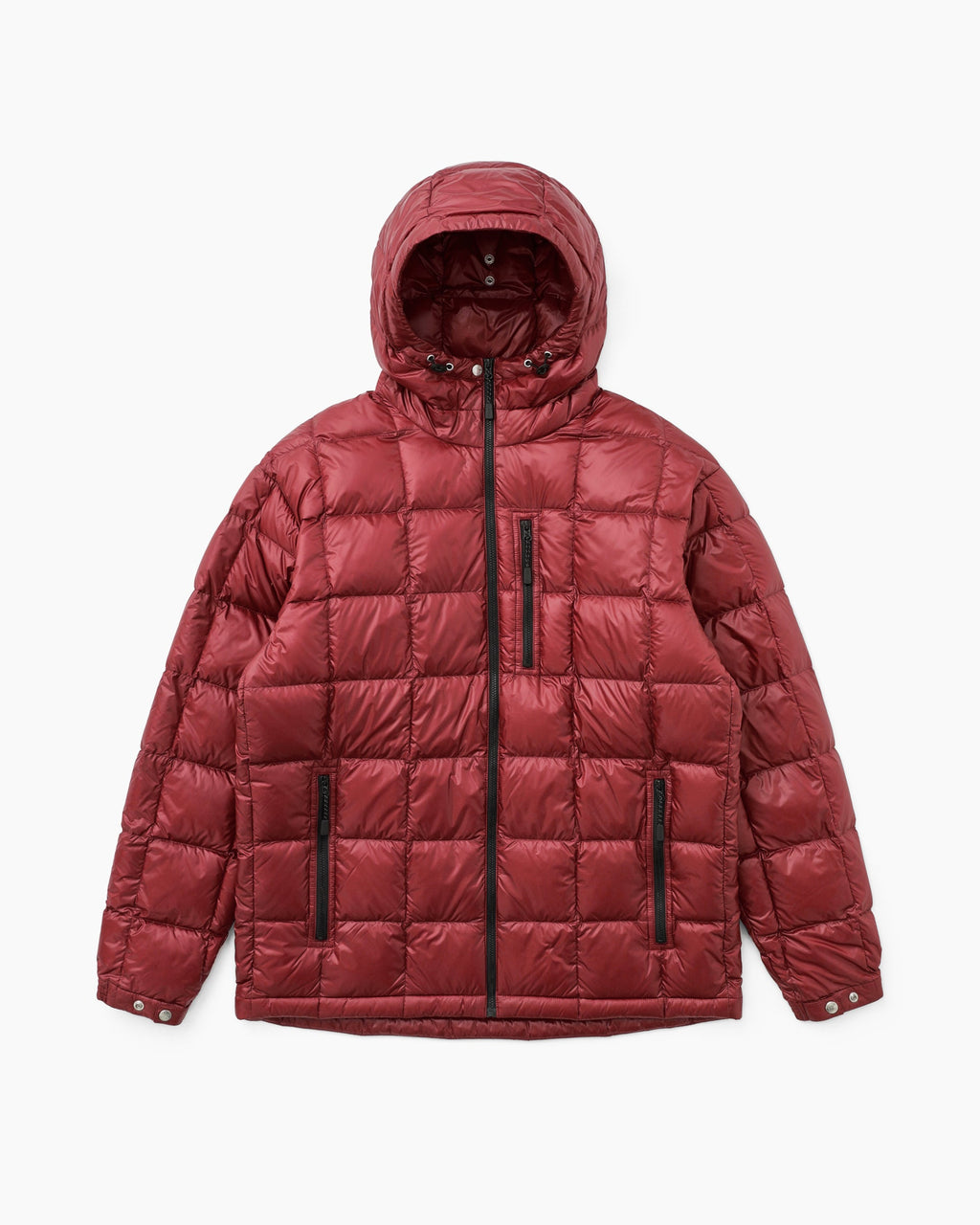 Khakis - Camper Hooded Down Jacket (Pale Red) product image 1 | TRAB K-Fashion Australia