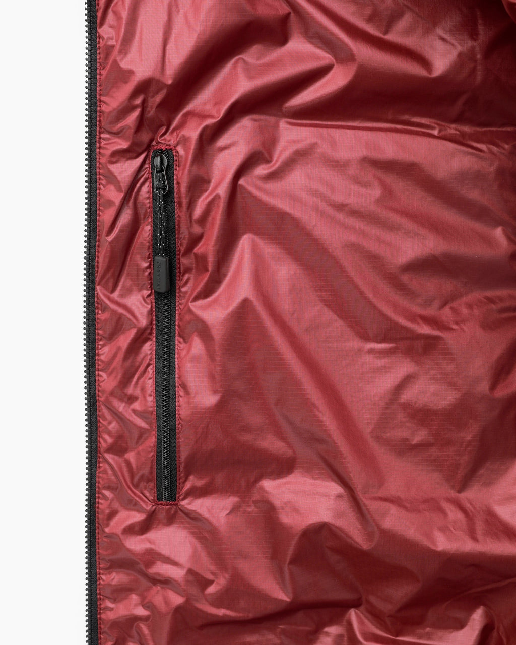 Khakis - Camper Hooded Down Jacket (Pale Red) product image 4 | TRAB K-Fashion Australia