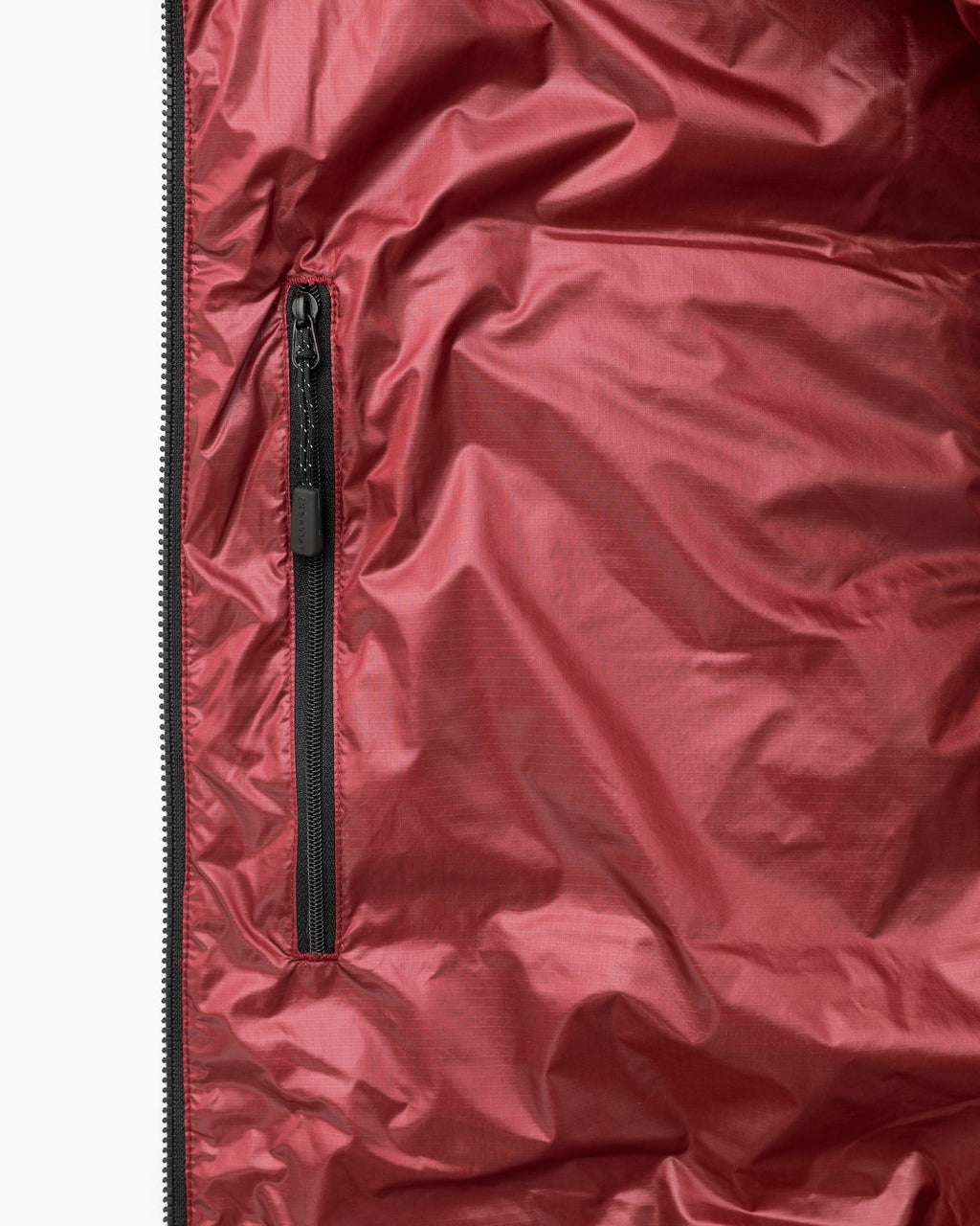 Khakis - Camper Hooded Down Jacket (Pale Red) product image 4 | TRAB K-Fashion Australia
