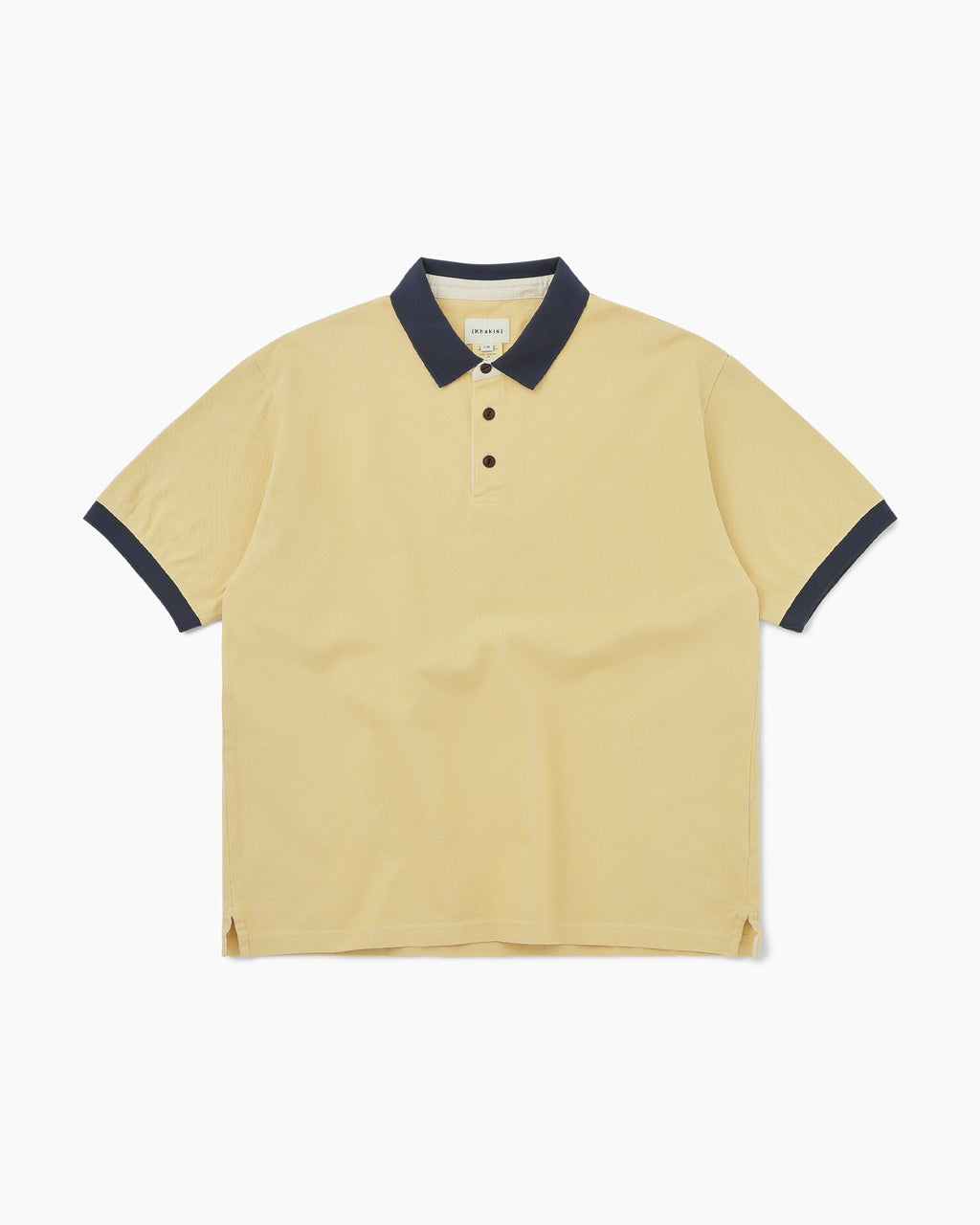 Khakis - Campus S/S Polo (Yellow) product image 1 | TRAB K-Fashion Australia