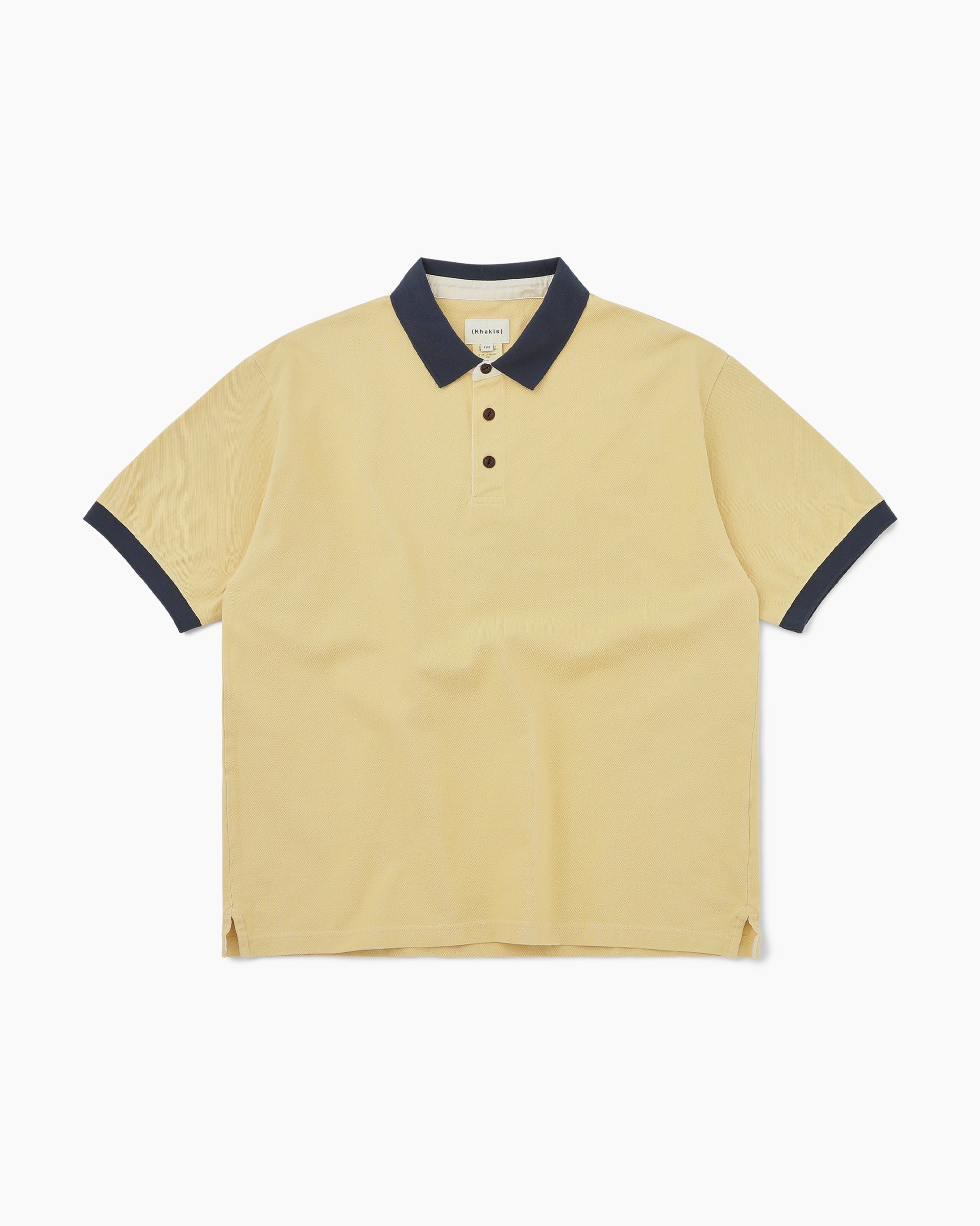 Khakis - Campus S/S Polo (Yellow) product image 1 | TRAB K-Fashion Australia