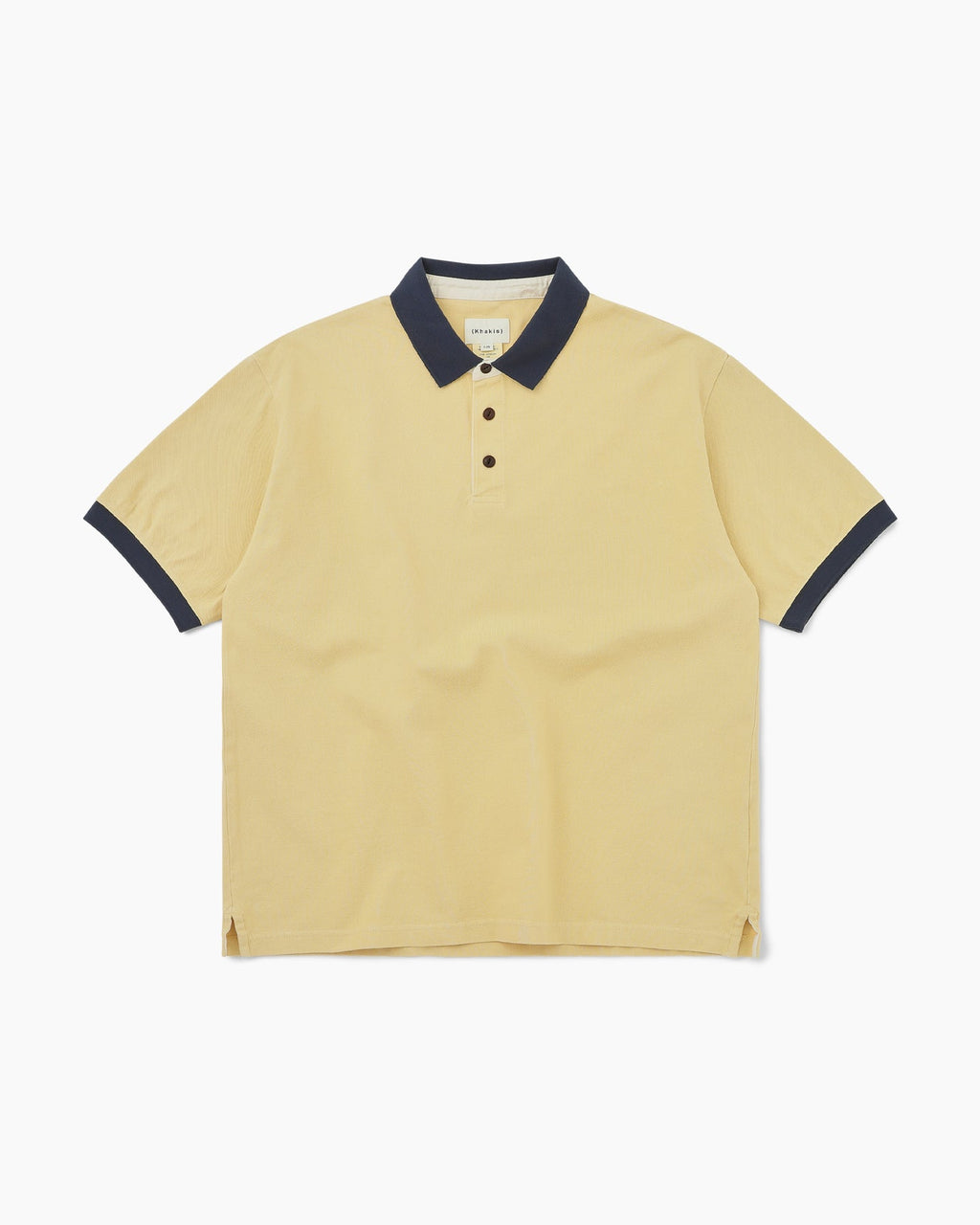 Khakis - Campus S/S Polo (Yellow) product image 1 | TRAB K-Fashion Australia