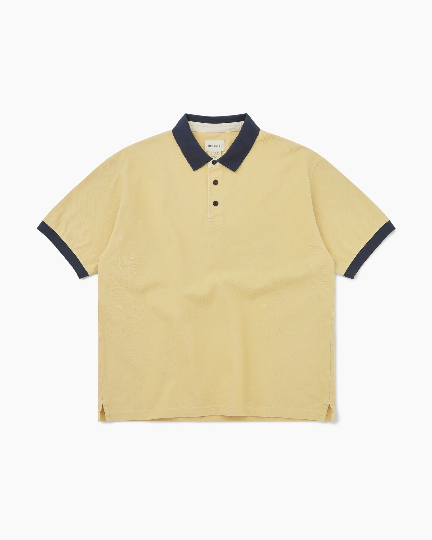 Khakis - Campus S/S Polo (Yellow) product image 1 | TRAB K-Fashion Australia
