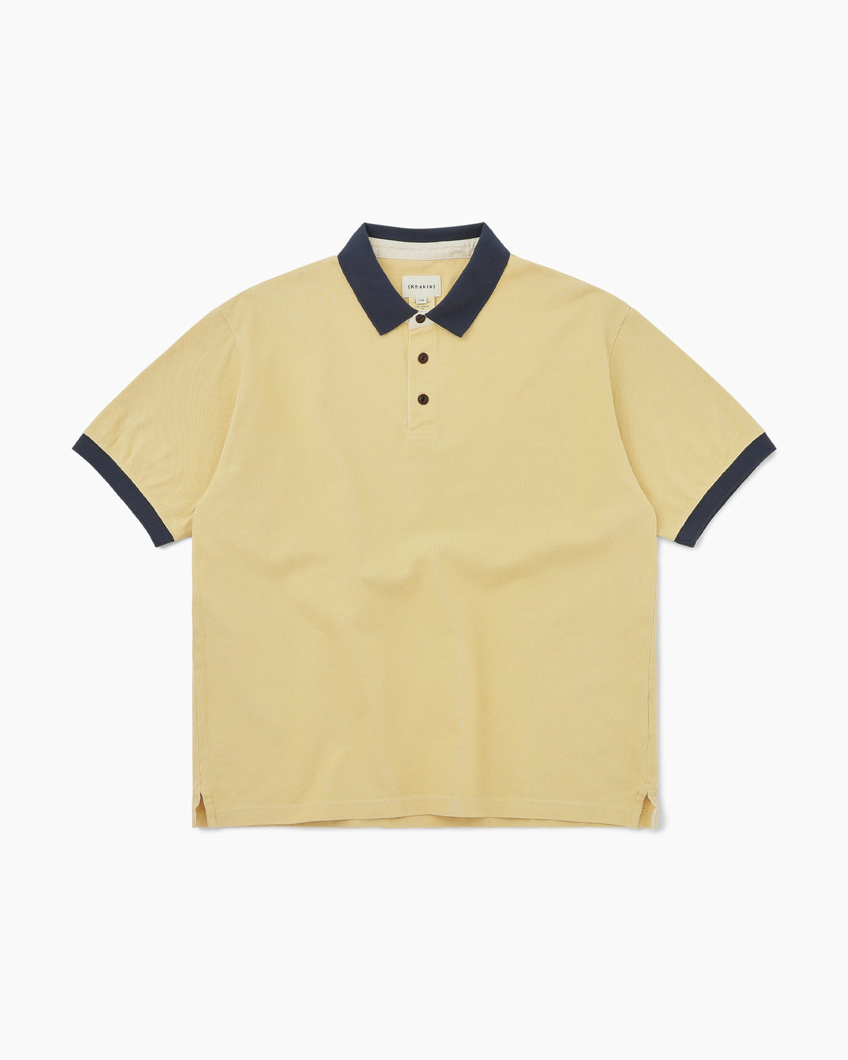 Khakis - Campus S/S Polo (Yellow) product image 1 | TRAB K-Fashion Australia