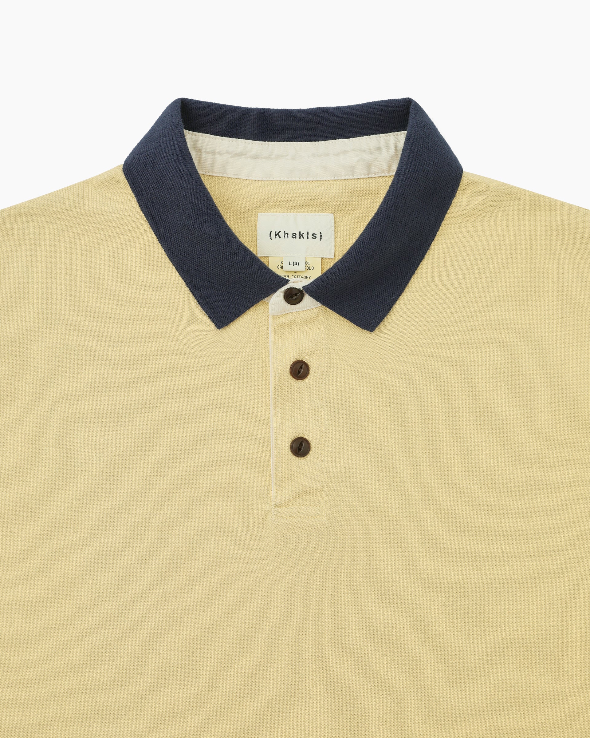 Khakis - Campus S/S Polo (Yellow) product image 2 | TRAB K-Fashion Australia
