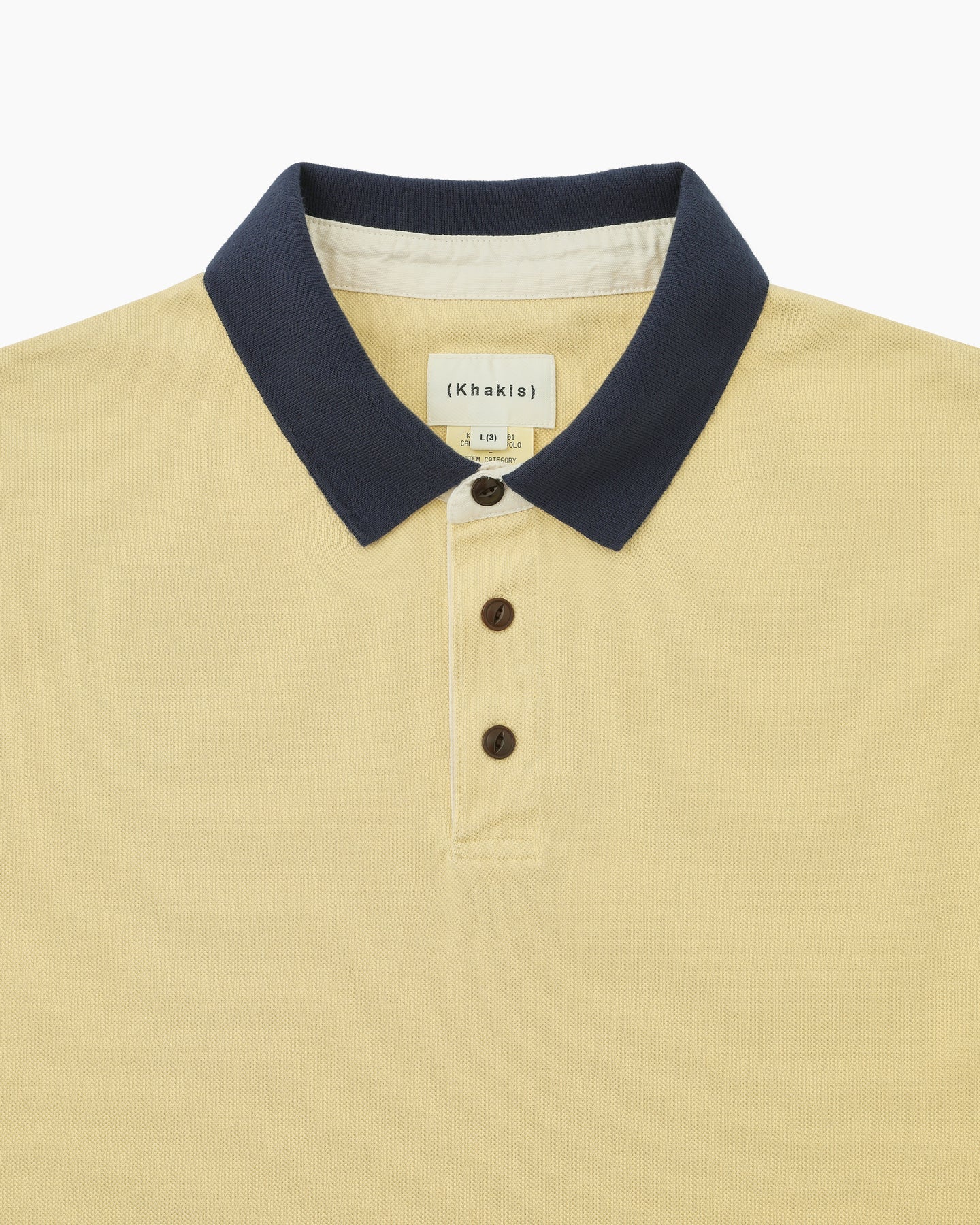 Khakis - Campus S/S Polo (Yellow) product image 2 | TRAB K-Fashion Australia