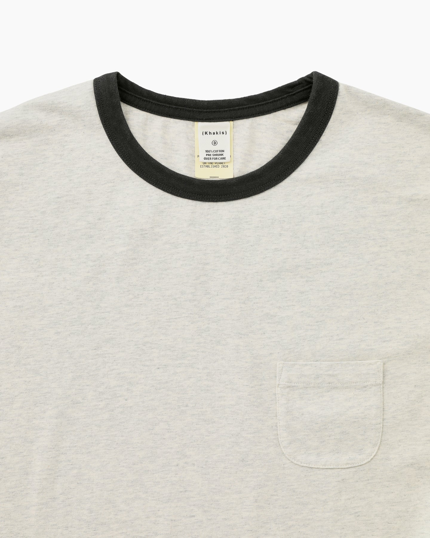 Khakis - Campus S/S Tee (Black) product image 2 | TRAB K-Fashion Australia