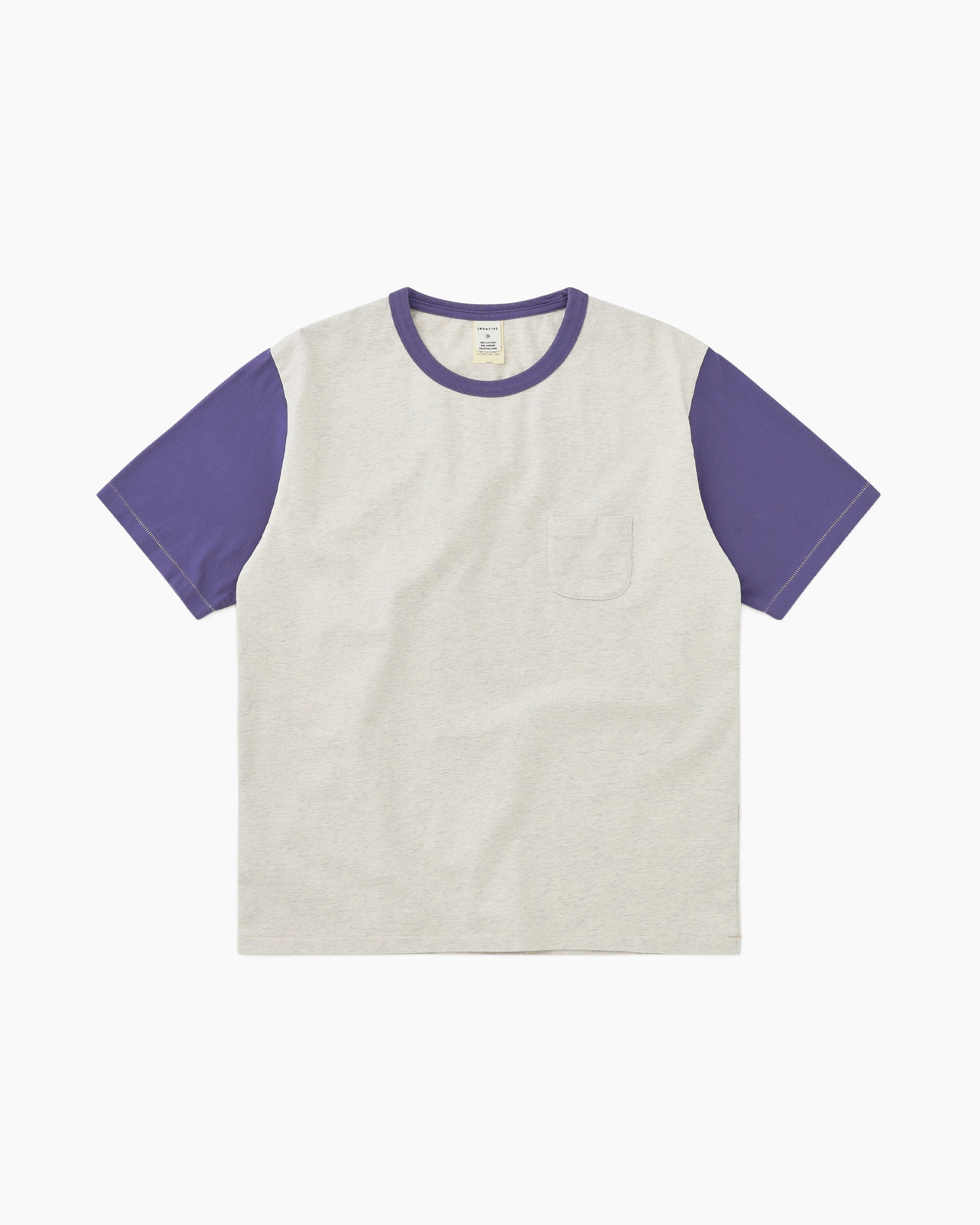 Khakis - Campus S/S Tee (Purple) product image 1 | TRAB K-Fashion Australia
