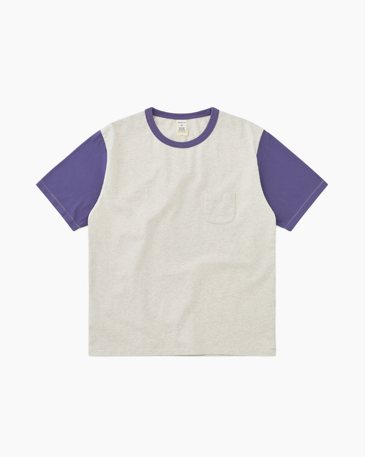 Khakis - Campus S/S Tee (Purple) product image 1 | TRAB K-Fashion Australia