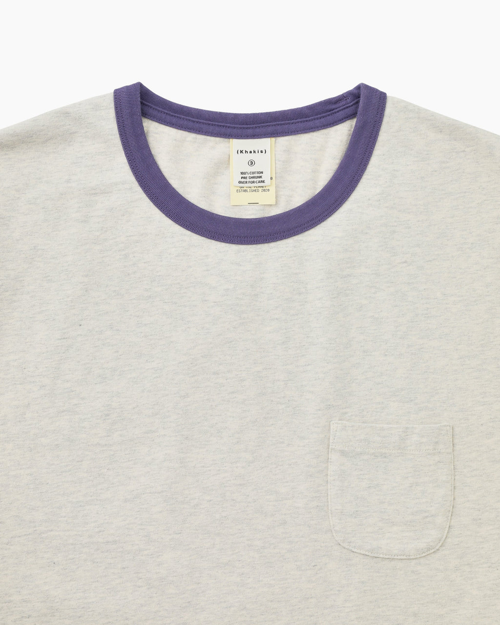 Khakis - Campus S/S Tee (Purple) product image 2 | TRAB K-Fashion Australia