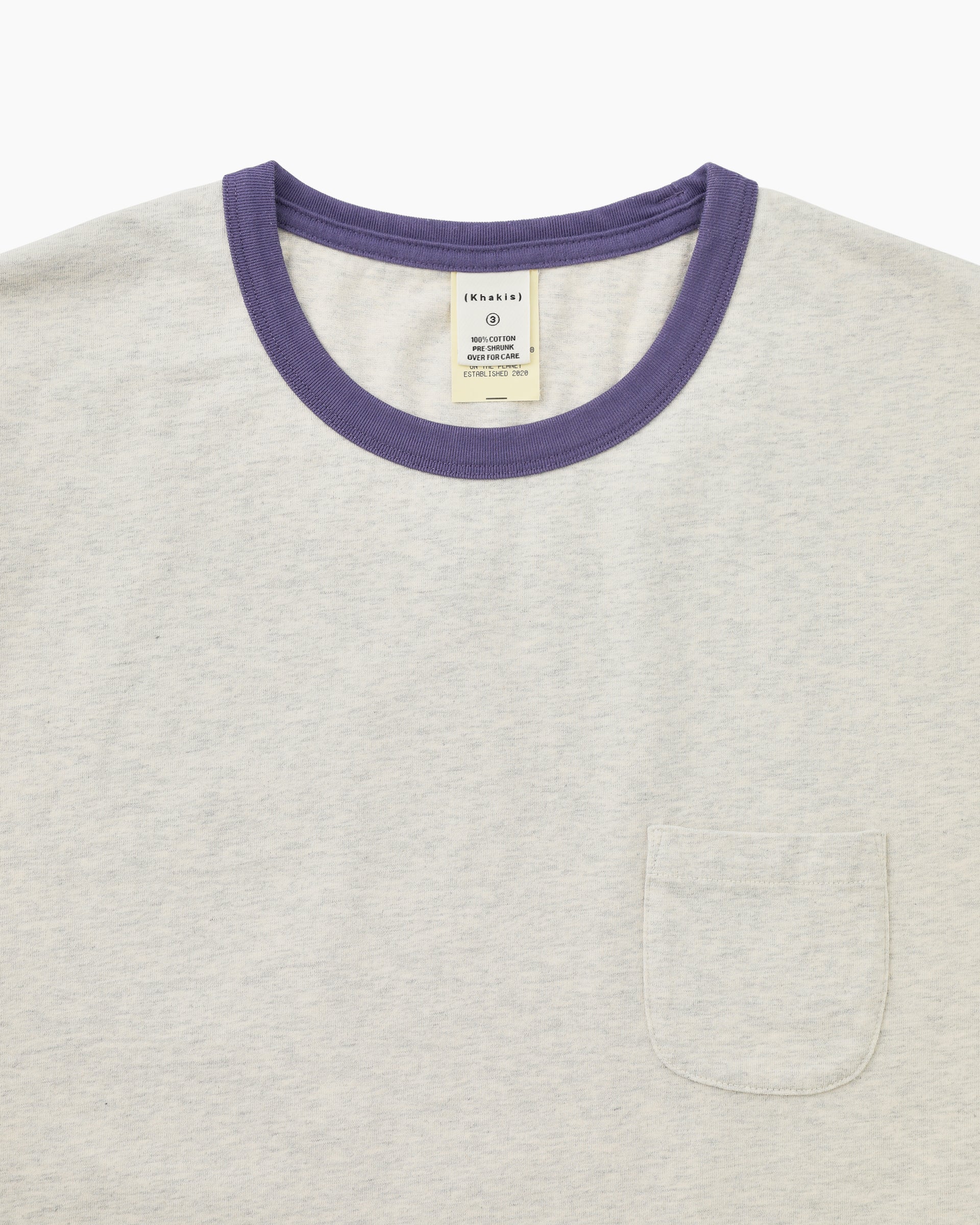 Khakis - Campus S/S Tee (Purple) product image 2 | TRAB K-Fashion Australia