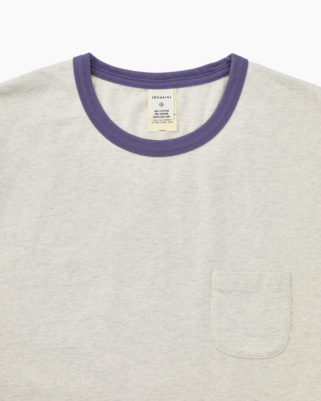 Khakis - Campus S/S Tee (Purple) product image 2 | TRAB K-Fashion Australia