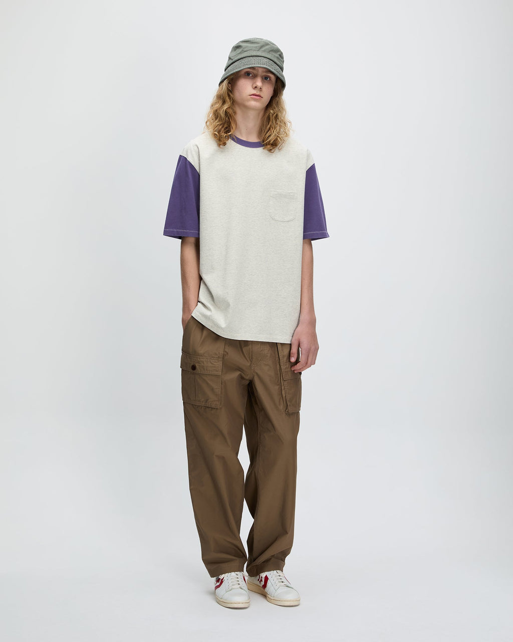 Khakis - Campus S/S Tee (Purple) product image 4 | TRAB K-Fashion Australia
