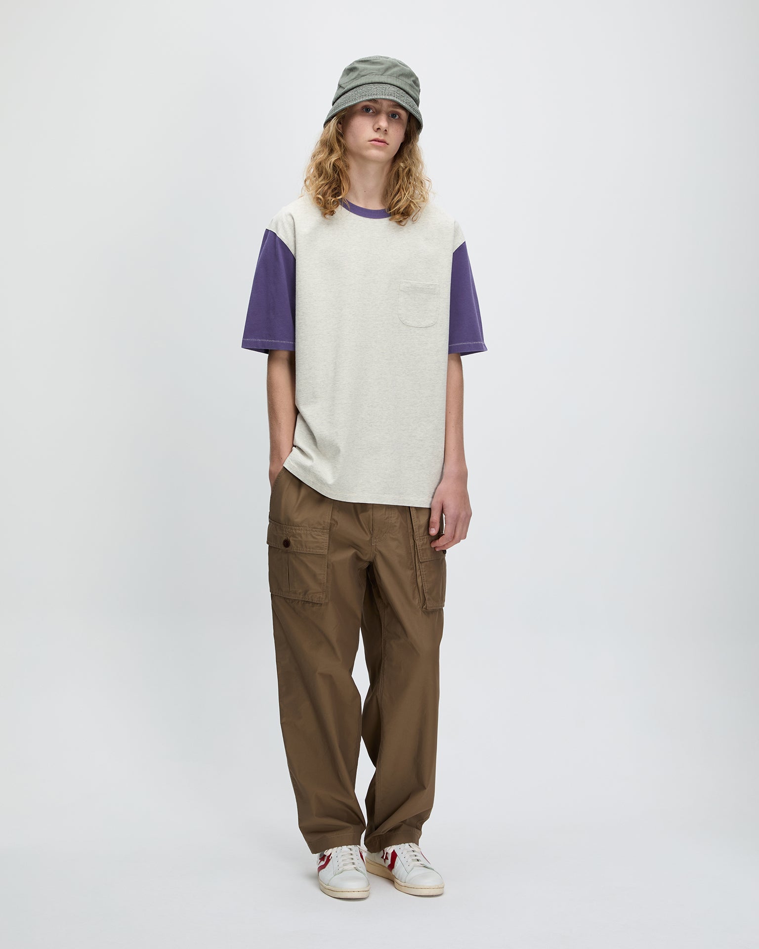Khakis - Campus S/S Tee (Purple) product image 4 | TRAB K-Fashion Australia