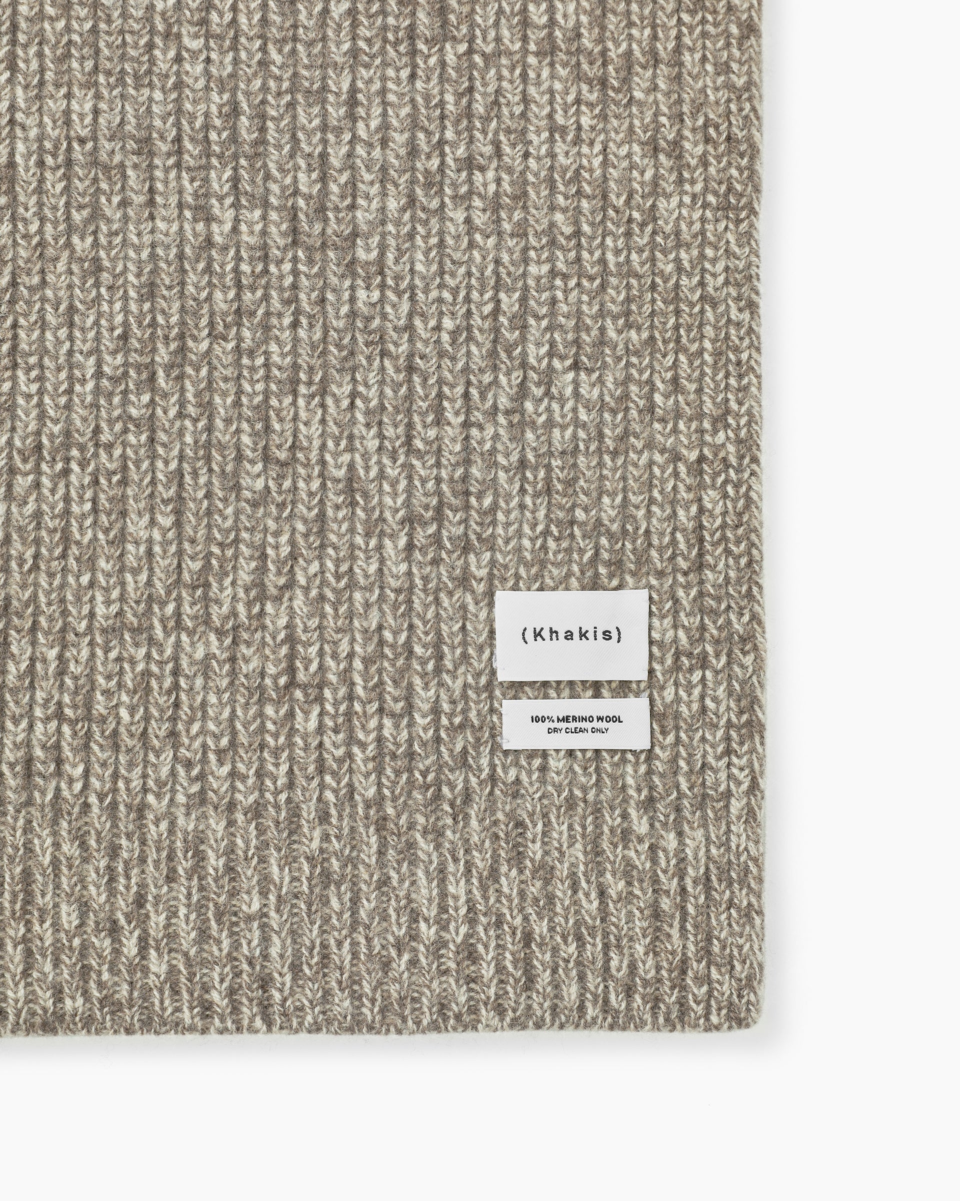 Khakis - Cove Knit Muffler (Pebble) product image 2 | TRAB K-Fashion Australia