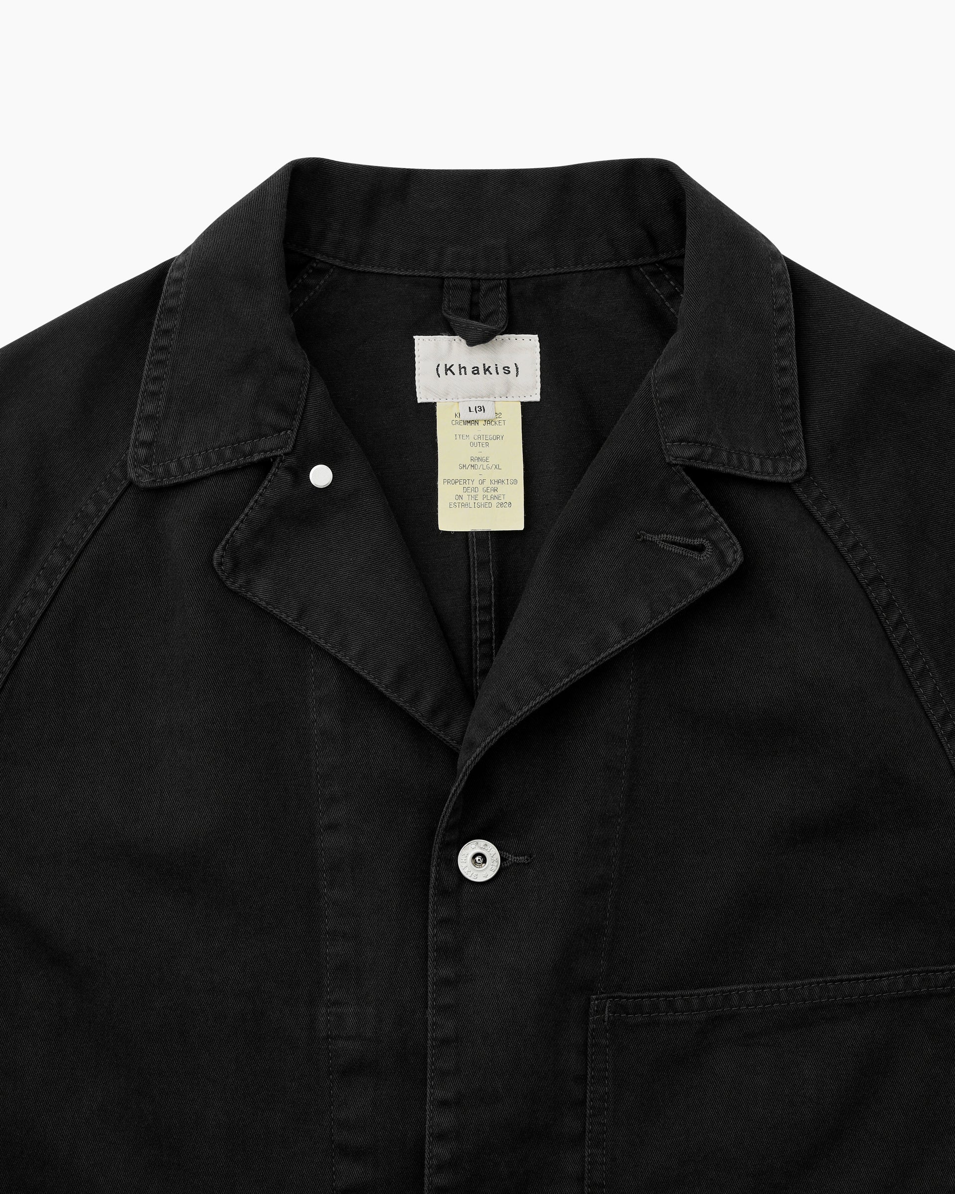Khakis - Crewman Jacket (Black) product image 2 | TRAB K-Fashion Australia