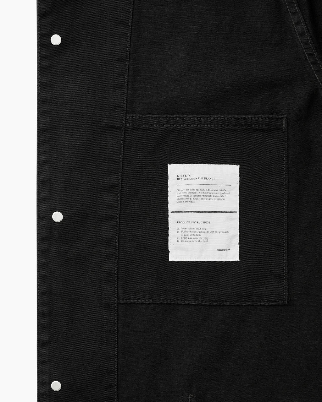Khakis - Crewman Jacket (Black) product image 5 | TRAB K-Fashion Australia