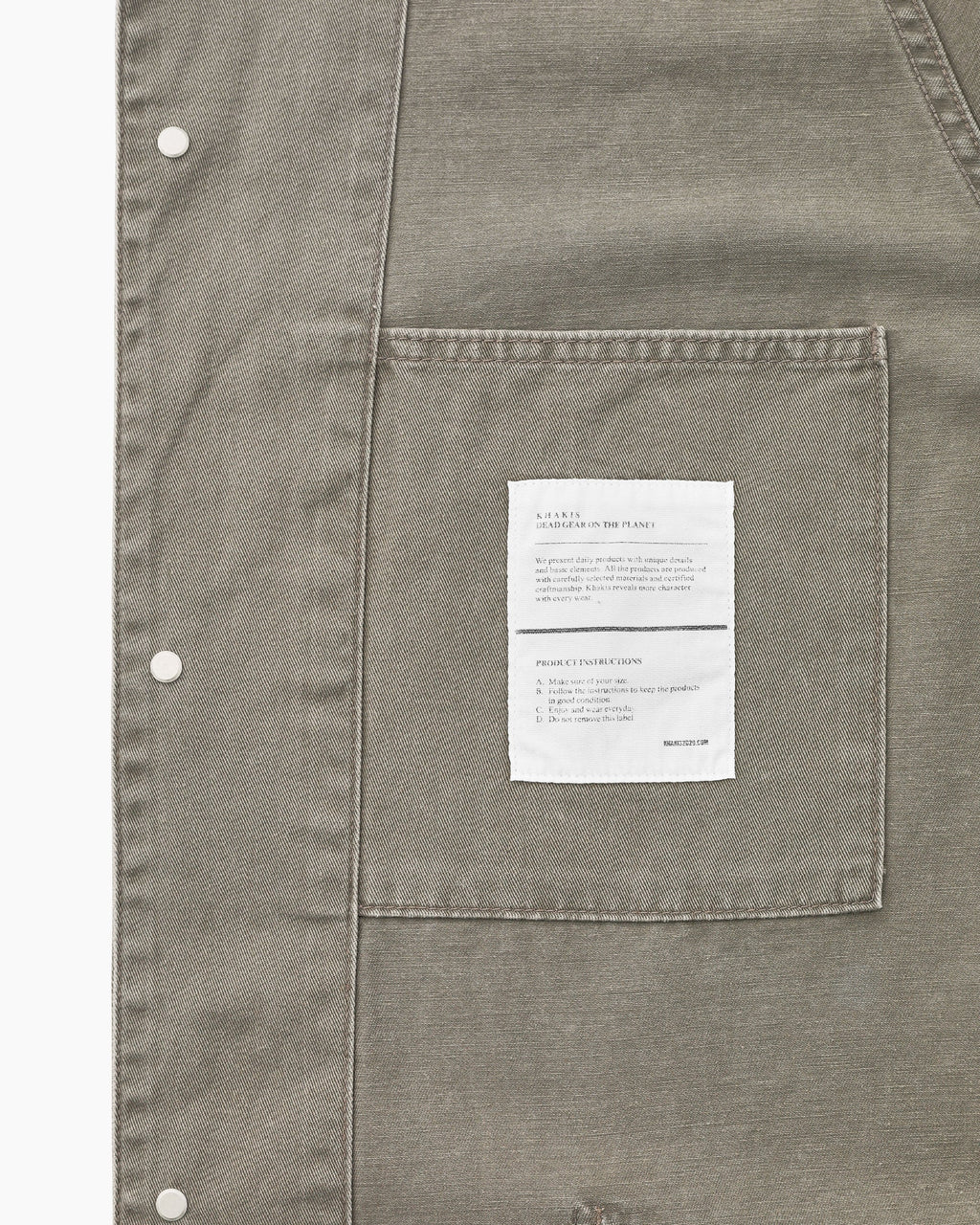 Khakis - Crewman Jacket (Grey) product image 5 | TRAB K-Fashion Australia