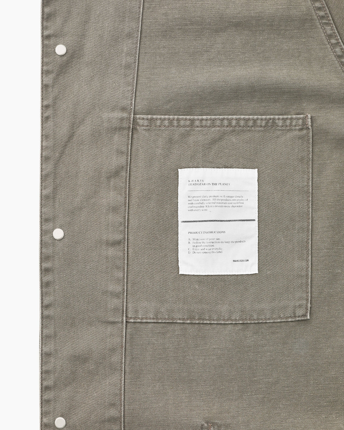 Khakis - Crewman Jacket (Grey) product image 5 | TRAB K-Fashion Australia