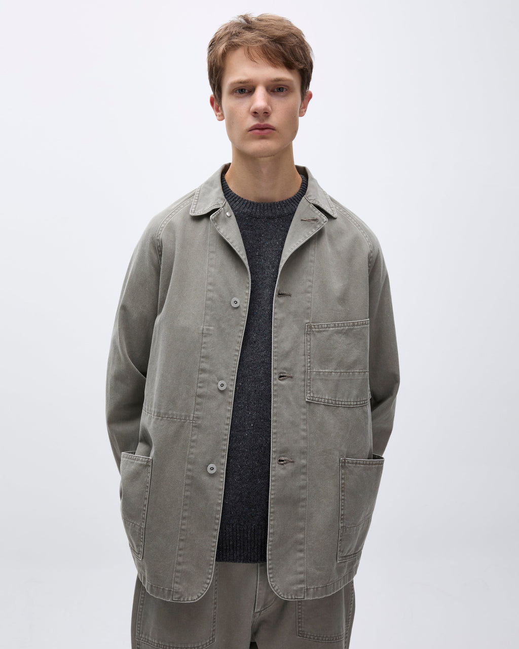 Khakis - Crewman Jacket (Grey) product image 7 | TRAB K-Fashion Australia