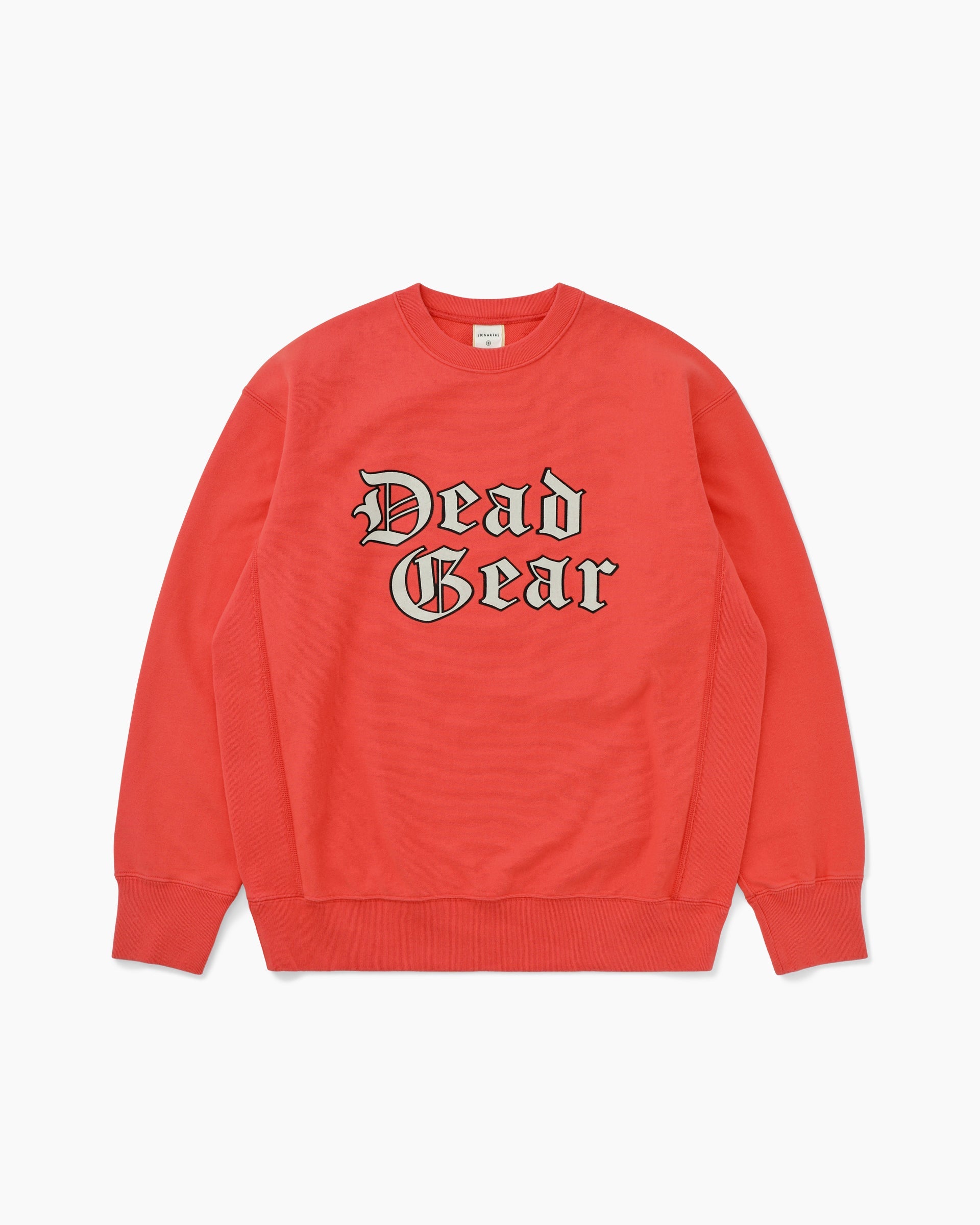 Khakis - Dead Gear Crewneck (Red) product image 1 | TRAB K-Fashion Australia