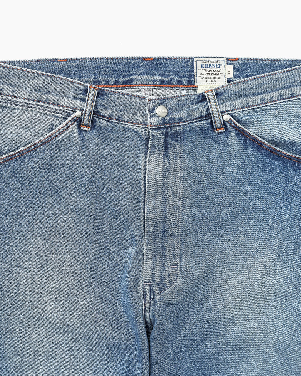 Khakis - Denim Painter Pant (Mid Blue) product image 2 | TRAB K-Fashion Australia